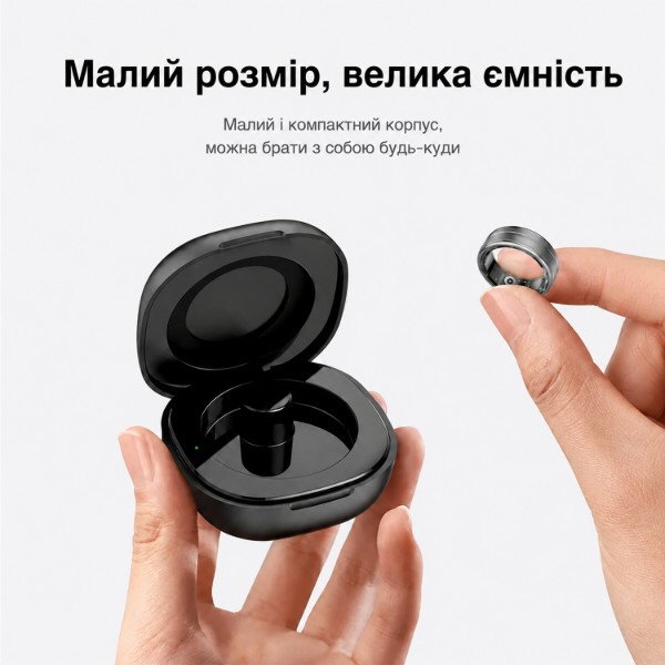 Фото - Смарт-кольцо INSPIRE HSR06 Black (HSR06-9-black)